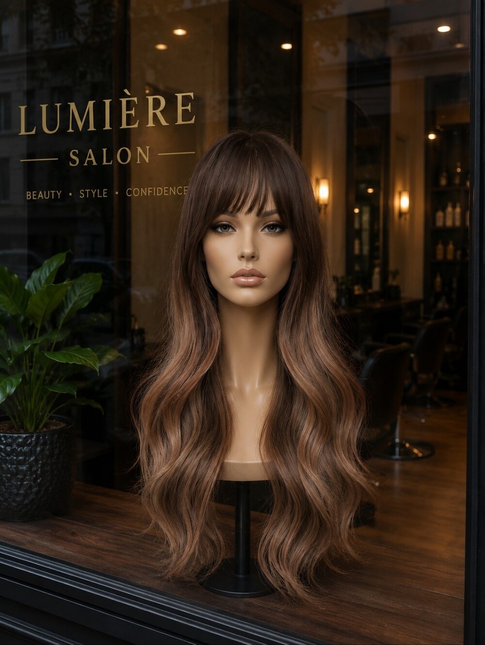 Ombre Synthetic Wig